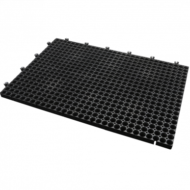 Панель для хранения инструментов "Черный" - настенная панель-органайзер для инструментов 200*300 мм фото 1