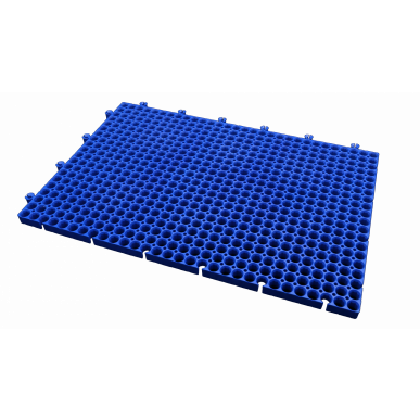 Панель для хранения инструментов "Синий" - настенная панель-органайзер для инструментов 200*300 мм фото 4