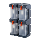 Набор лотков для метизов подвесных с крепежом малых 4 шт.