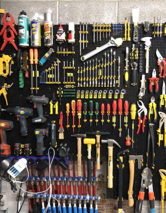 Хранение инструмента в гараже